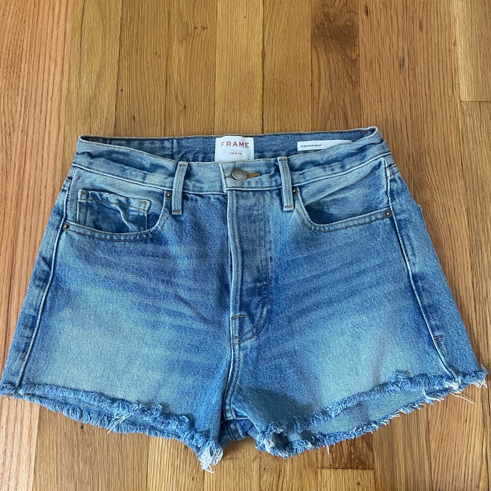Frame Cut off shorts